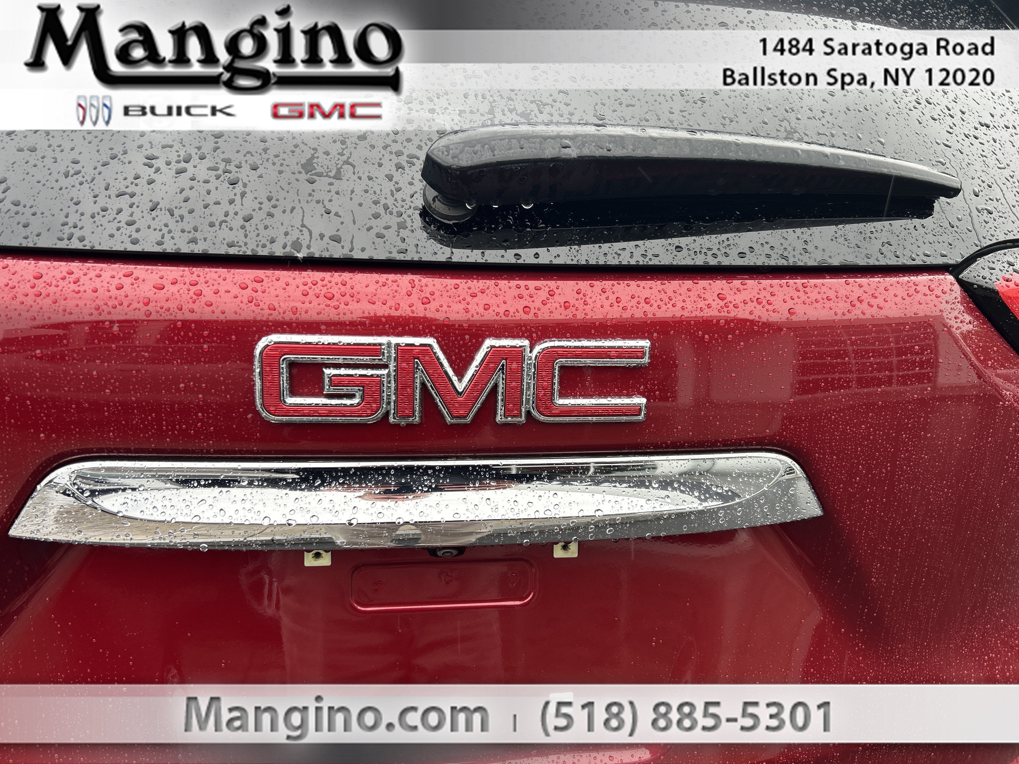 2020 GMC Terrain Denali in Red Quartz Tintcoat — front three-quarter view